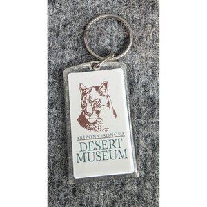 Arizona-Sonora Desert Museum Souvenir Keychain With Mountain Lion Design